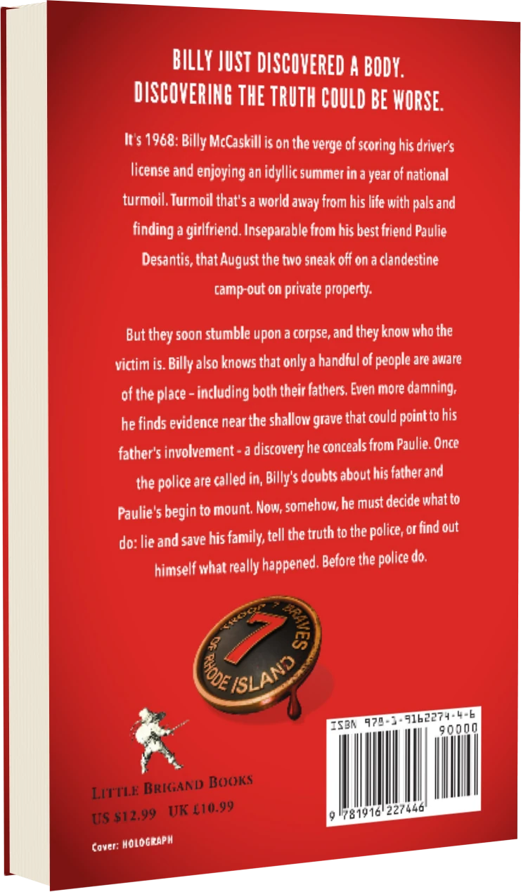Little Sins, back cover